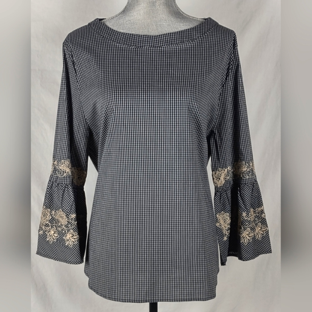 Nanette Lepore Bell Sleeve Top